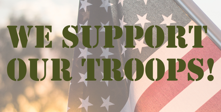 We Support Our Troops